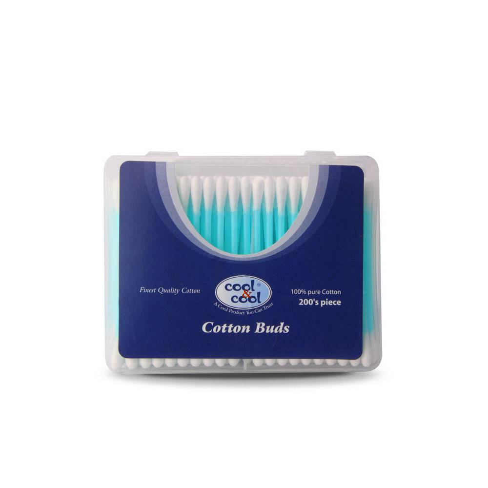 Cotton Buds Asstd Colours 200's Box